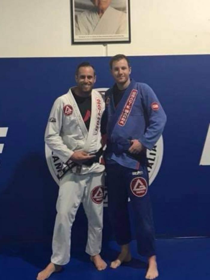 Blue belt · April 5, 2018 · Promoted by Clint Burns