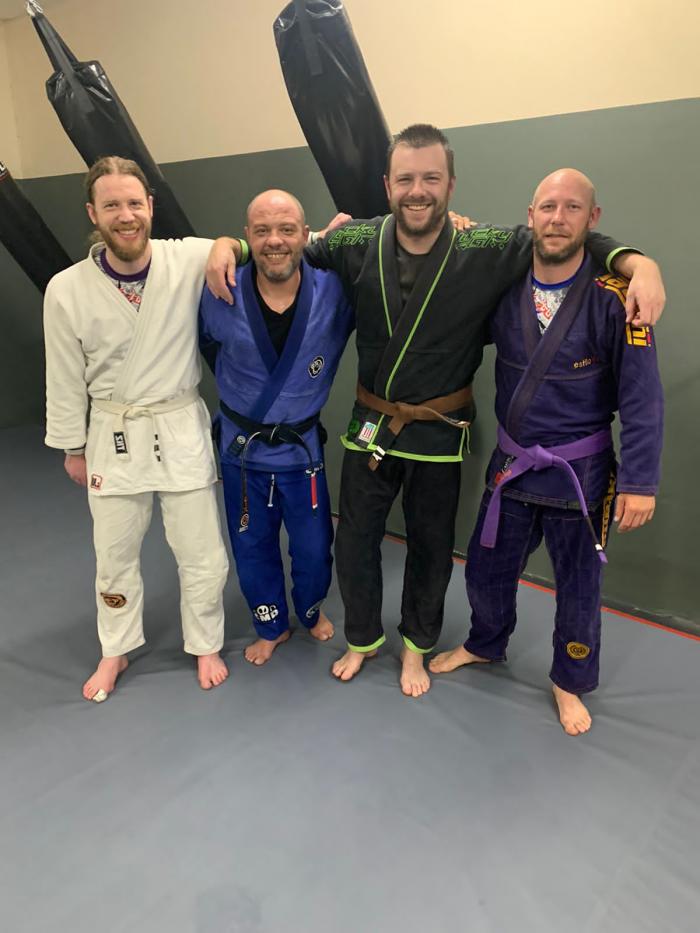 Purple belt · October 22, 2020 · Promoted by Neville Heath