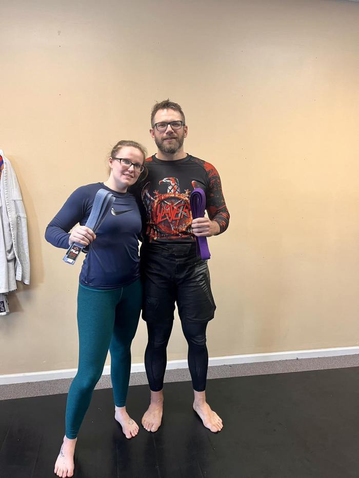 Purple belt · April 29, 2023 · Promoted by Ryan Mech