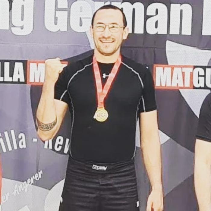Won gold at ADCC Germany