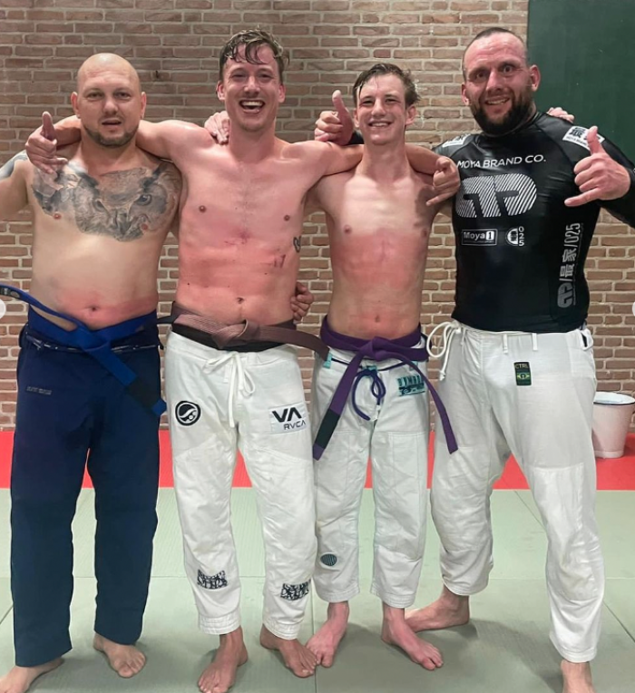 Brown belt promotion