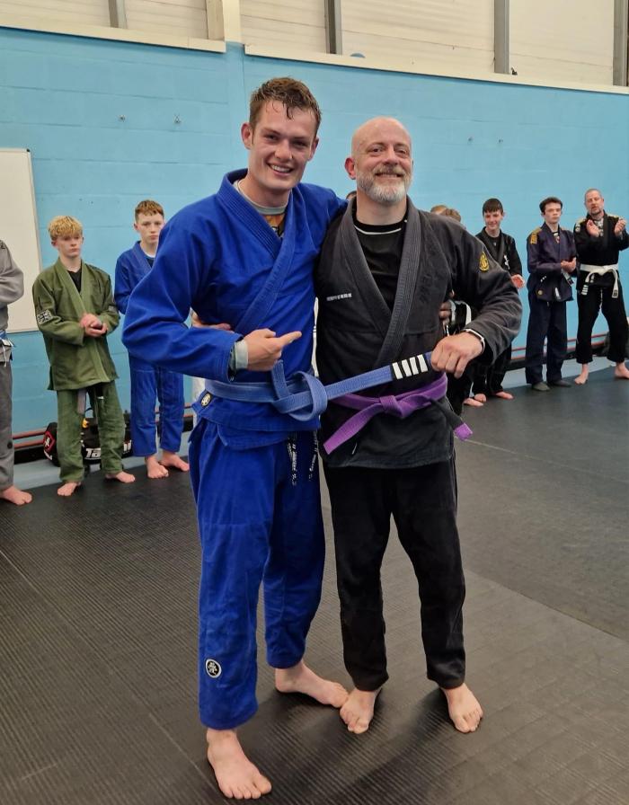 Blue belt · October 24, 2021 · Promoted by Roger Karel
