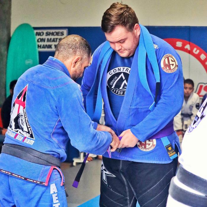 Purple belt · December 19, 2021 · Promoted by Walid Soliman