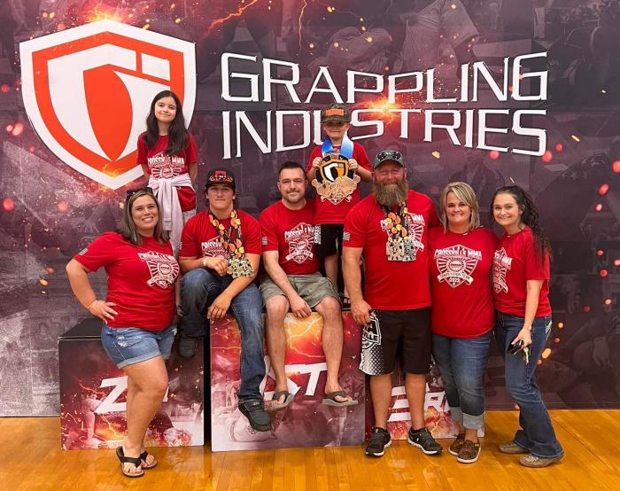 Grappling Industries Nashville - June 2022 (We took 3rd in NoGi)