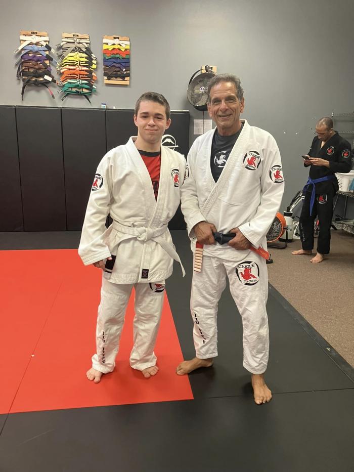 Master Elias Caique (Right); Garrett Allen (Left)
