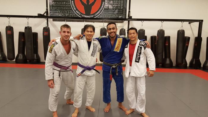 Purple belt · August 1, 2015 · Promoted by Remco van Baardewijk