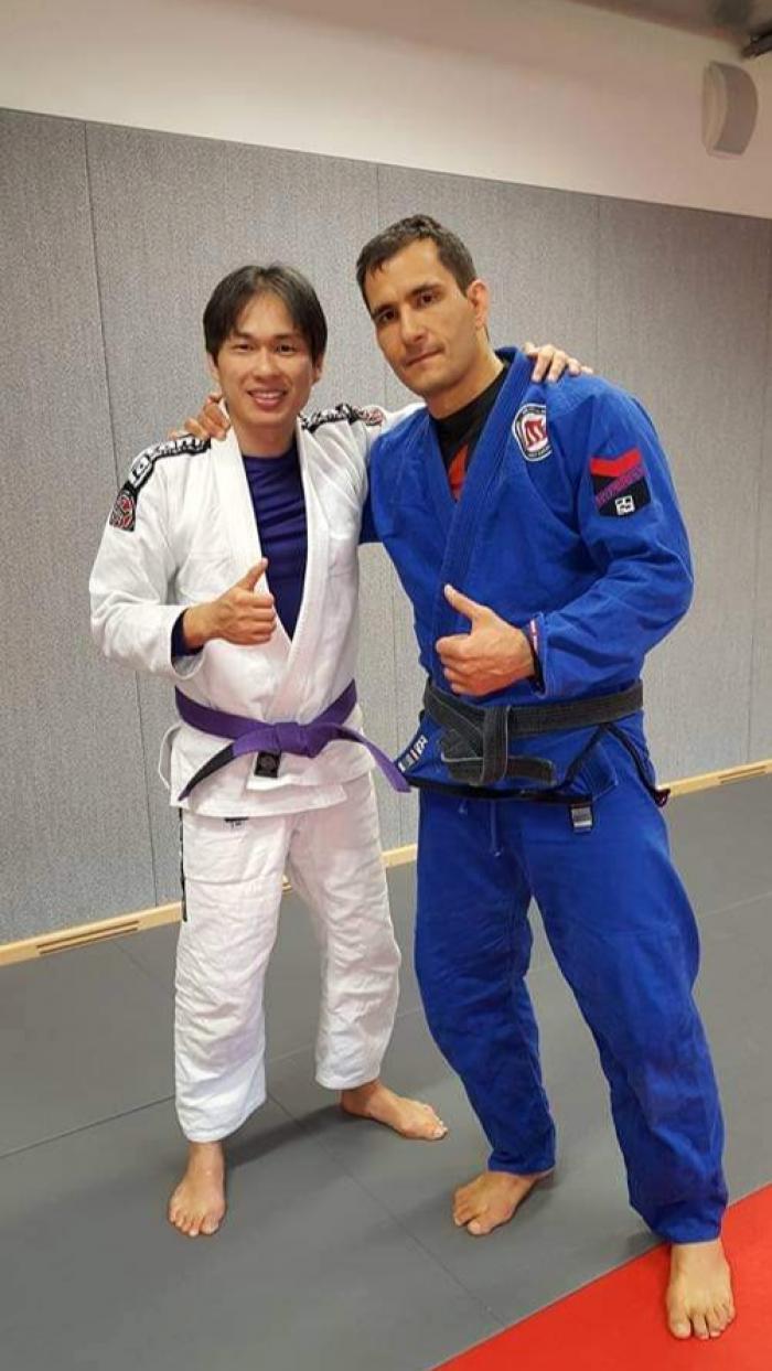 Purple belt · August 1, 2015 · Promoted by Remco van Baardewijk