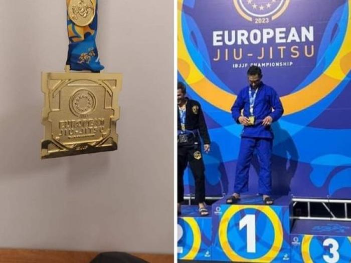 1st Place at IBJJF EUROS 2023