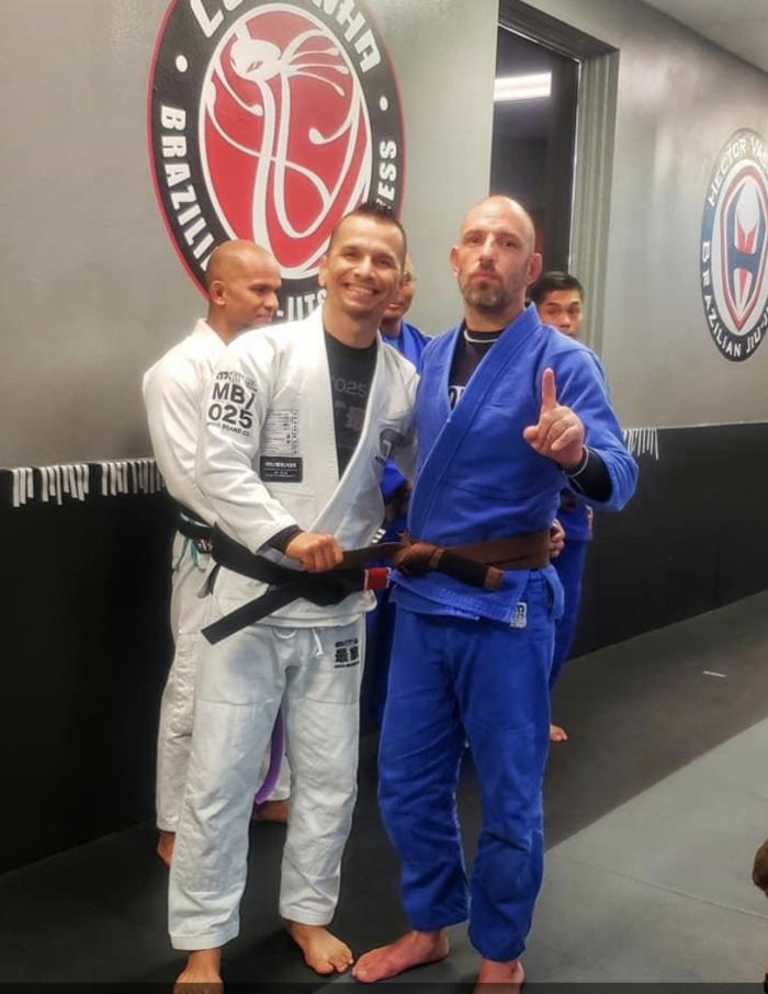 Brown belt · September 8, 2018 · Promoted by hector vasquez