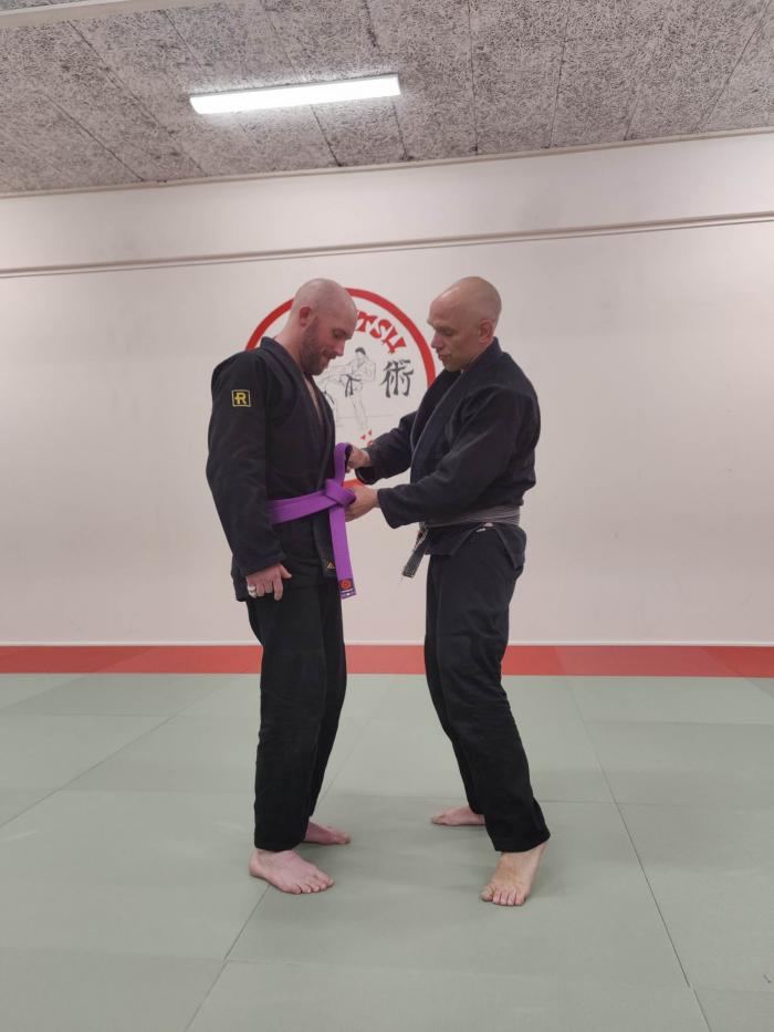 Purple belt · May 23, 2023 · Promoted by Martin Johansson