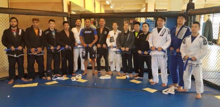 Blue belt · April 10, 2015 · Promoted by Prof niko han
