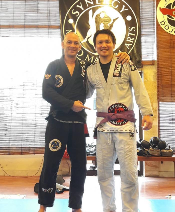Purple belt · April 10, 2018 · Promoted by Niko Han