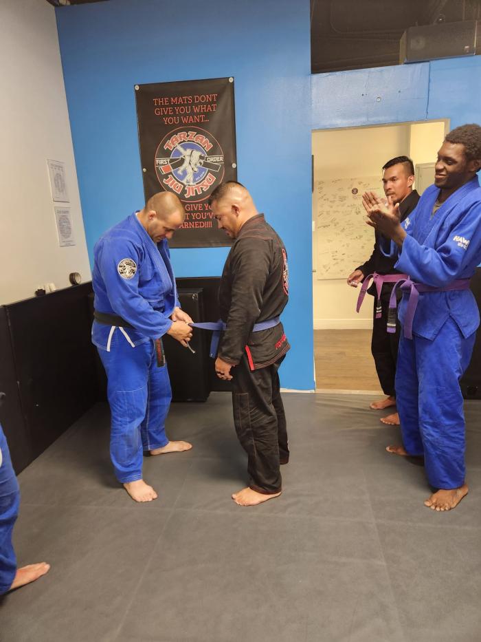 Blue belt · June 5, 2021 · Promoted by Michael Fernandez