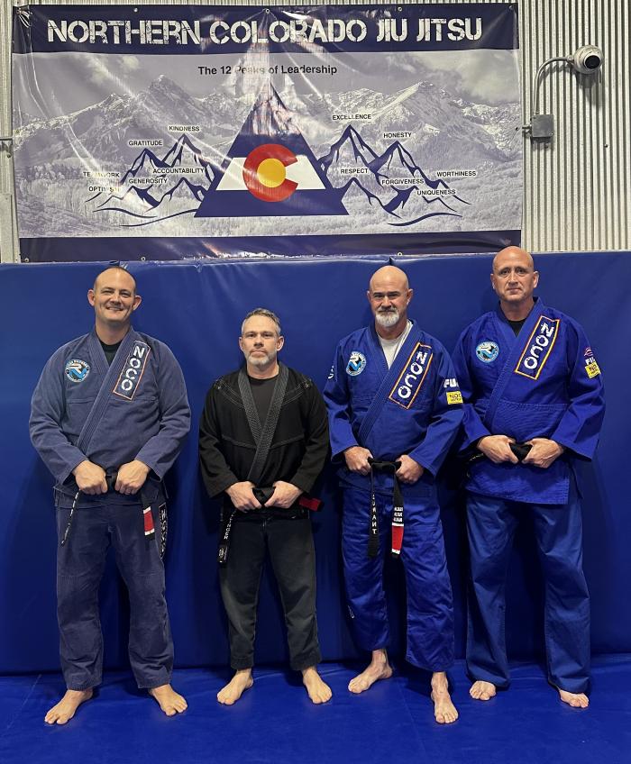 Promoted to Black belt in May 2023