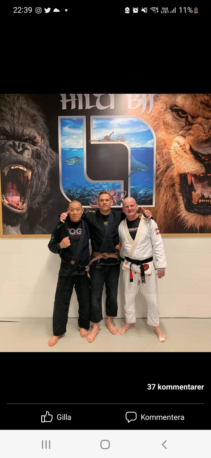 Brown belt · March 10, 2020 · Promoted by Magnus Holm
