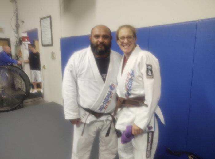 Brown belt · June 25, 2022 · Promoted by Ed Shobe/AC