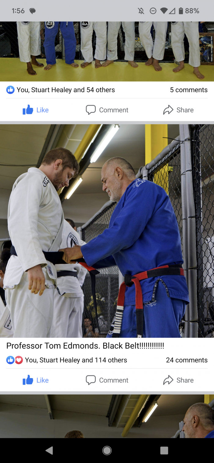 Black belt · August 6, 2017 · Promoted by Kevin Capel