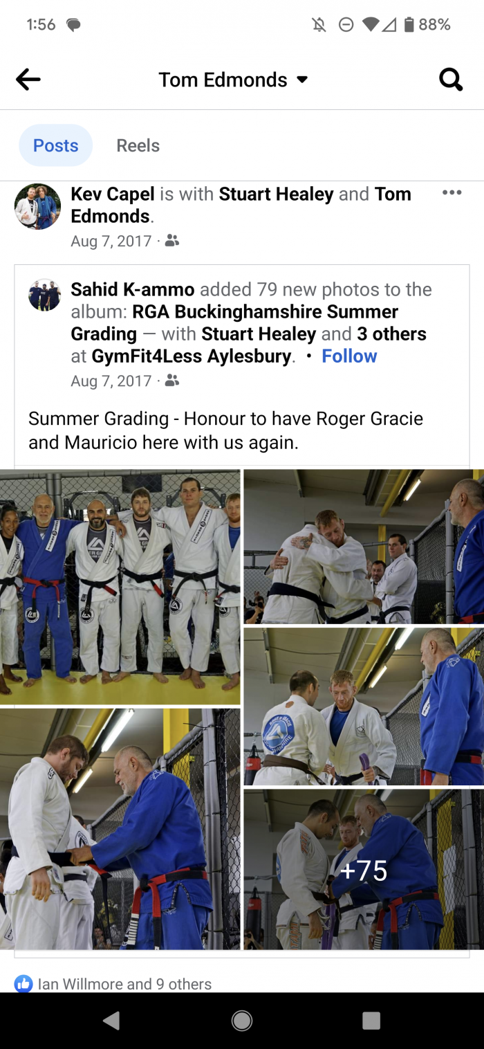 Black belt · August 6, 2017 · Promoted by Kevin Capel