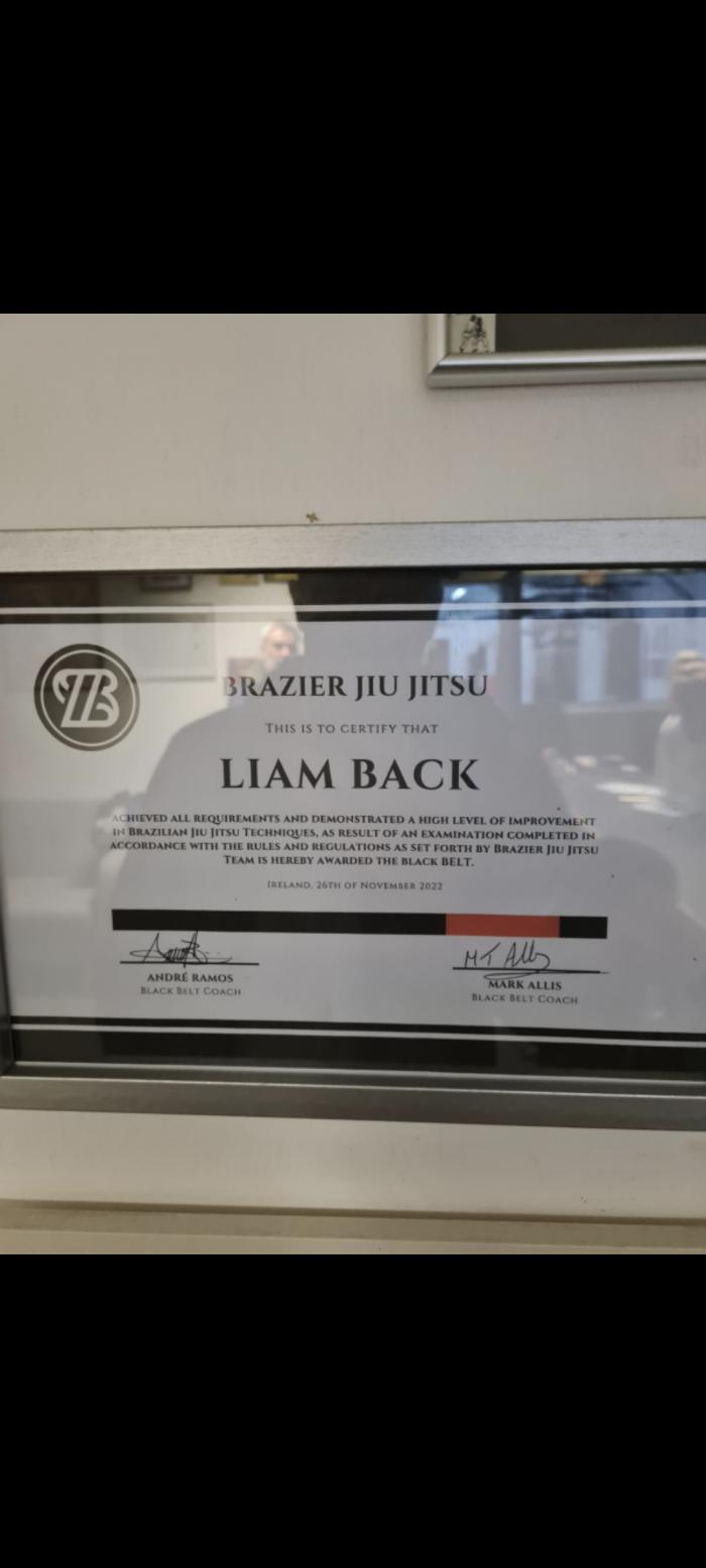 Black belt · November 21, 2022 · Promoted by Andre Ramos