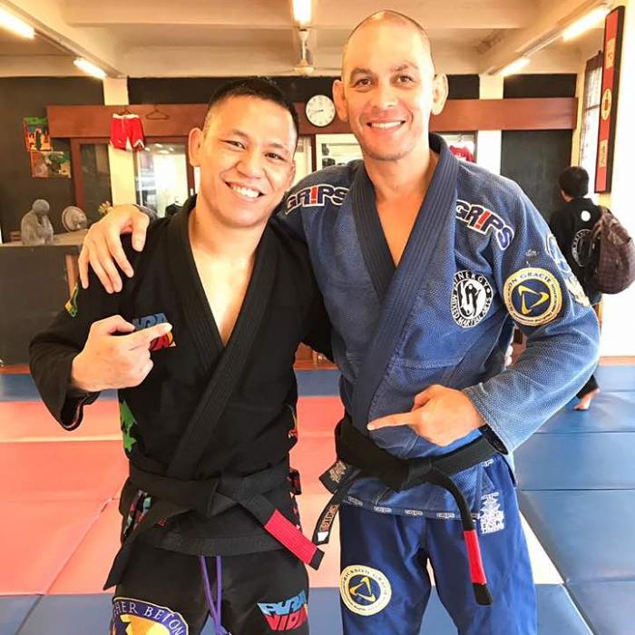 With Professor Niko Han