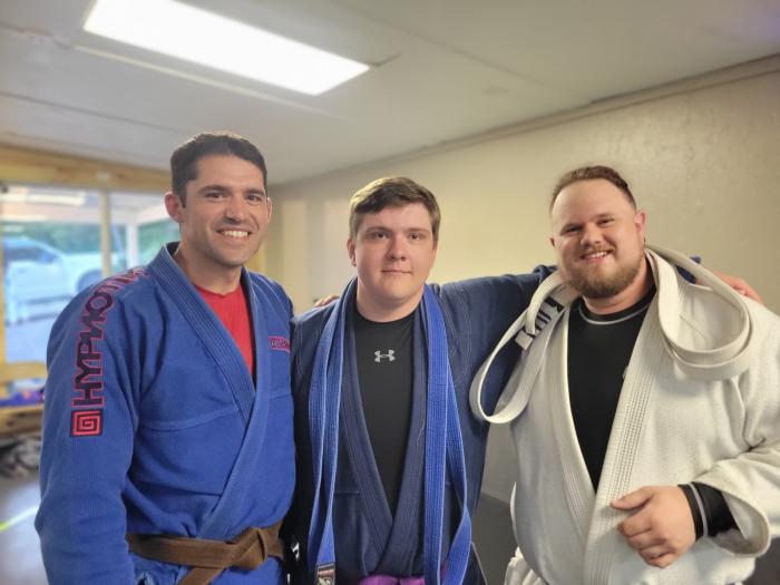 Promoted to blue belt