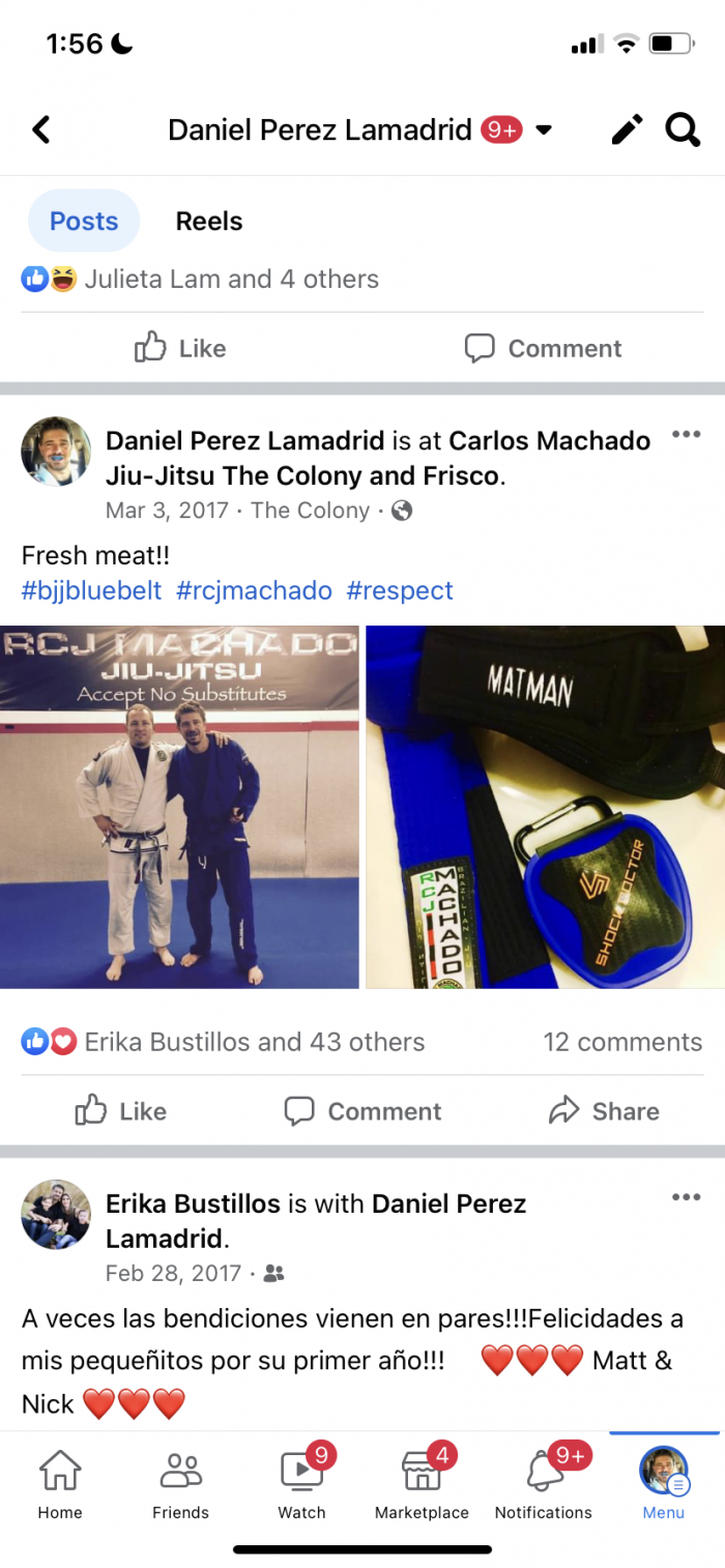 Blue belt · March 3, 2017 · Promoted by Michael Madeley