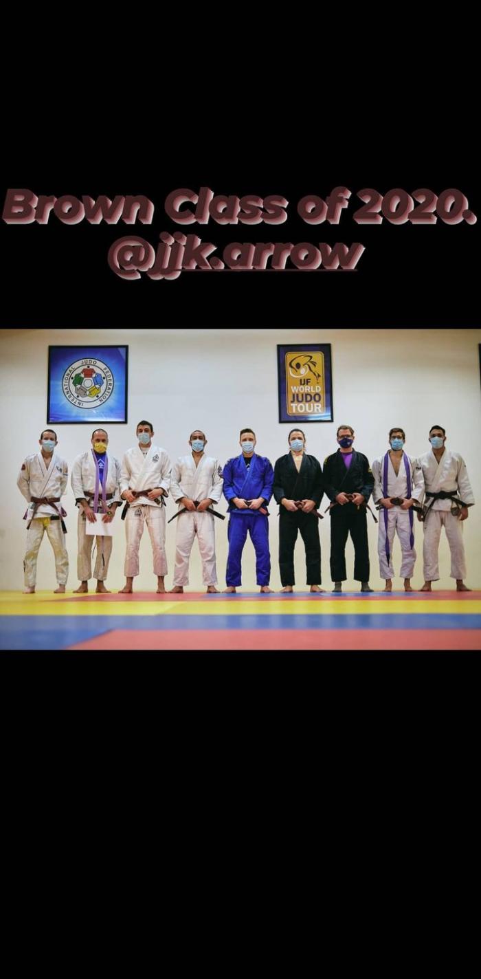 Brown belt · December 5, 2020 · Promoted by Krešimir Jurković
