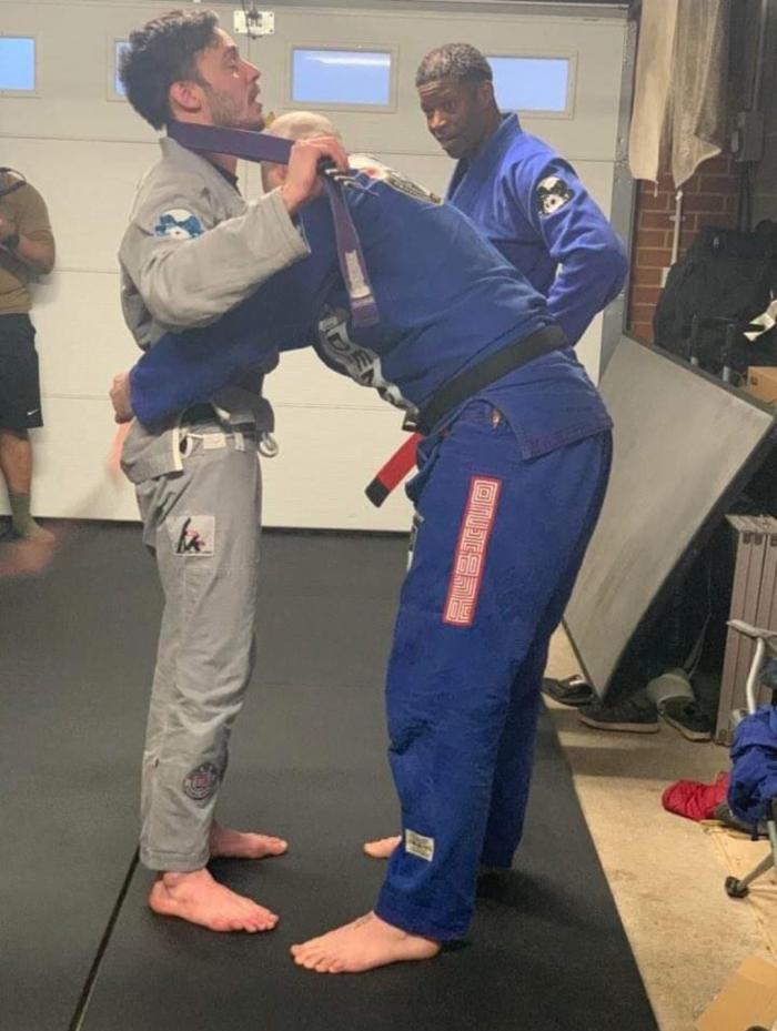 Brown belt · April 11, 2021 · Promoted by Zach Darroch