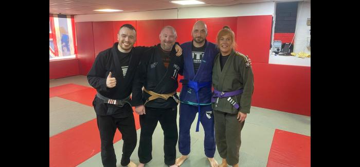 Blue belt · April 17, 2022 · Promoted by Oliver Geddes