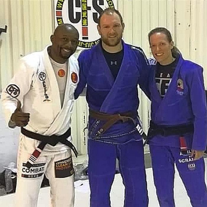 Brown Belt 4th Stripe Nov 2018 with David Onuma and Anna Maine