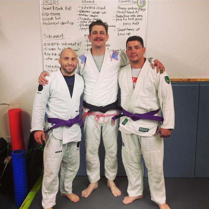 Purple belt · April 25, 2023 · Promoted by Jacob McClintock
