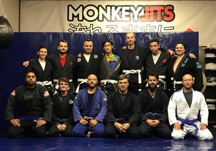 Blue belt · October 11, 2017 · Promoted by Neville Heath