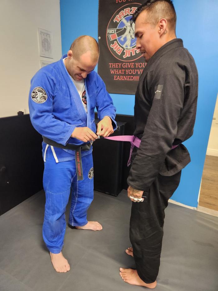 Purple belt · May 18, 2017 · Promoted by Michael Fernandez