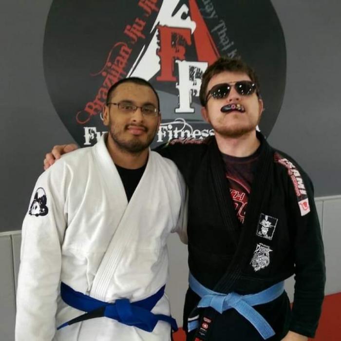 Blue belt · October 10, 2015 · Promoted by Adam miller