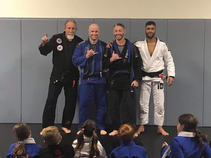 Purple belt promotion