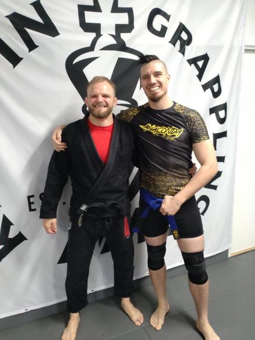 Blue belt under Sensei Jonas Grönhage