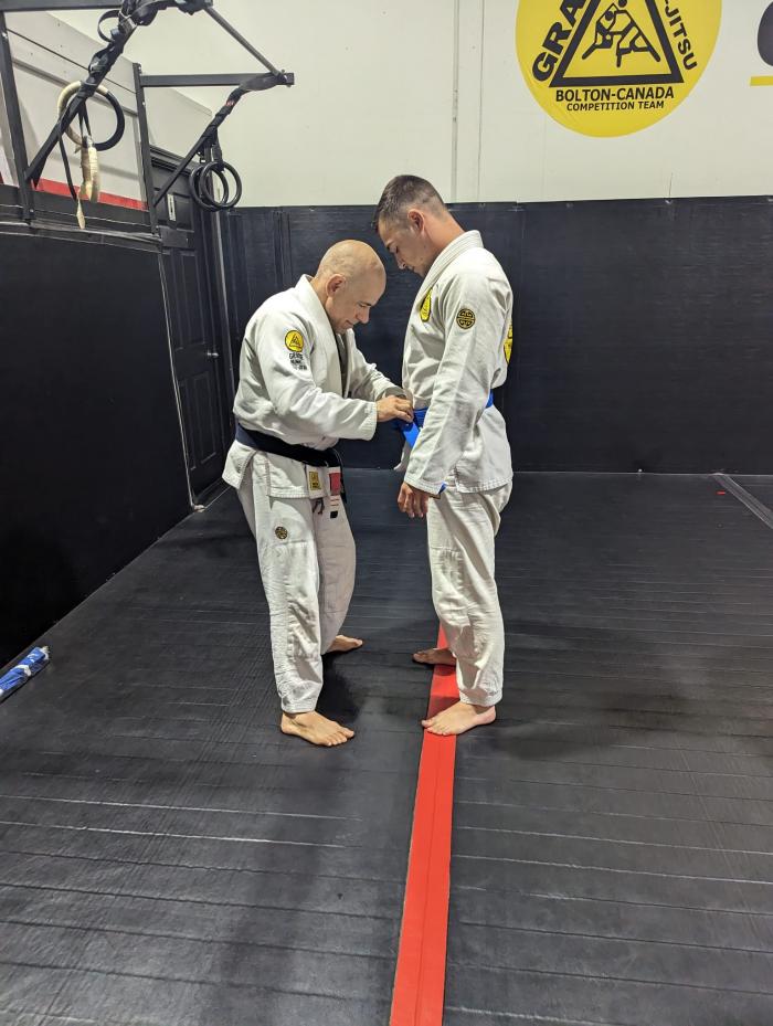 Blue belt · May 29, 2023 · Promoted by R. David Gonzalez