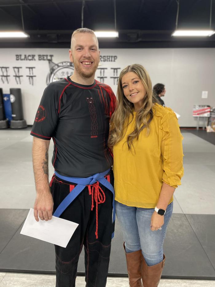 Blue belt · October 26, 2022 · Promoted by Nick Pahanish