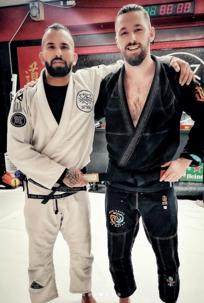Promoted to black belt by ROJ head coach Abnel Santos