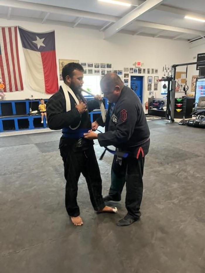 Blue belt · June 15, 2023 · Promoted by Richard Burmaster