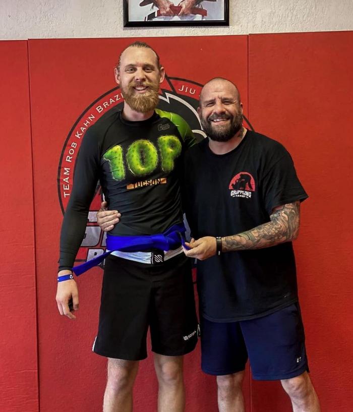 Blue belt · November 24, 2021 · Promoted by Sonny Parlin