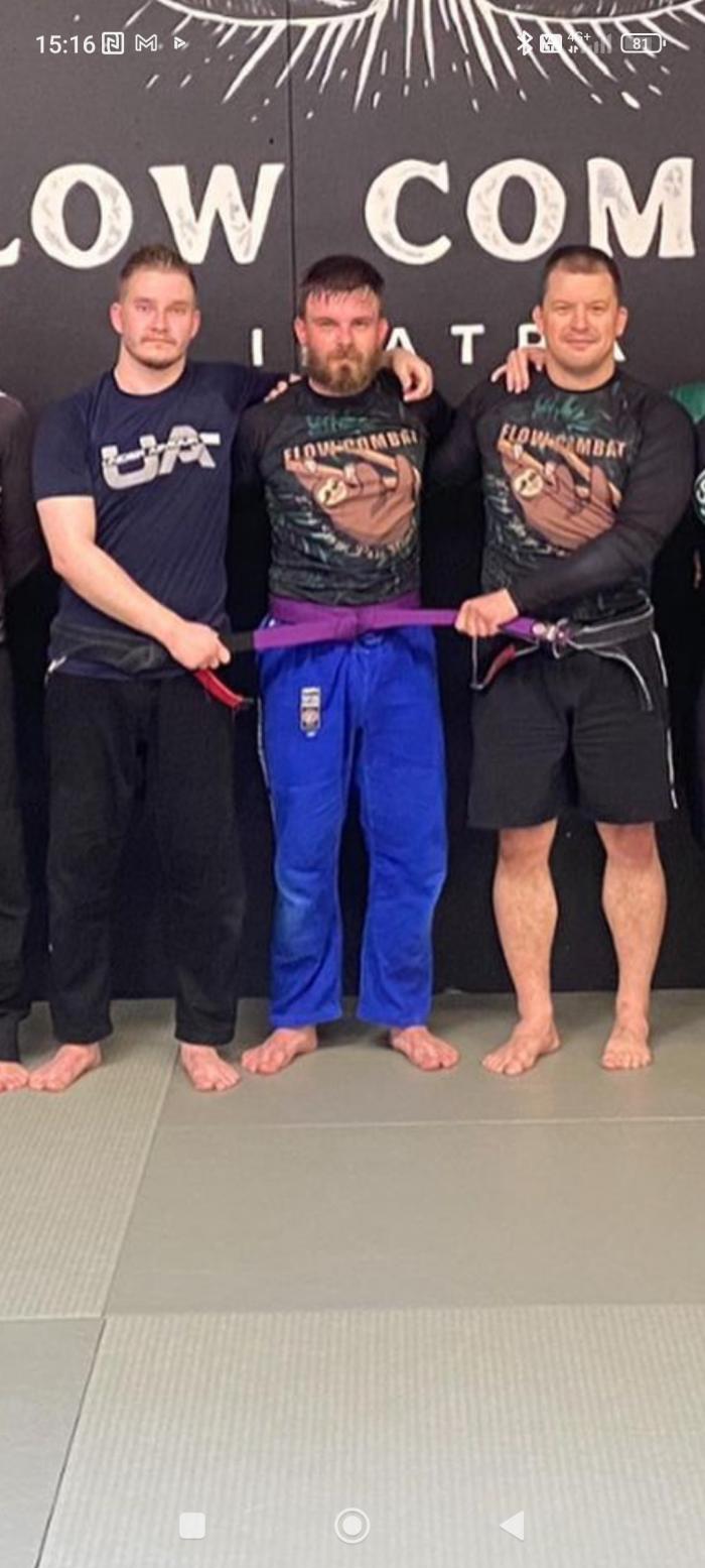 Purple belt · June 3, 2023 · Promoted by Aki Selkälä