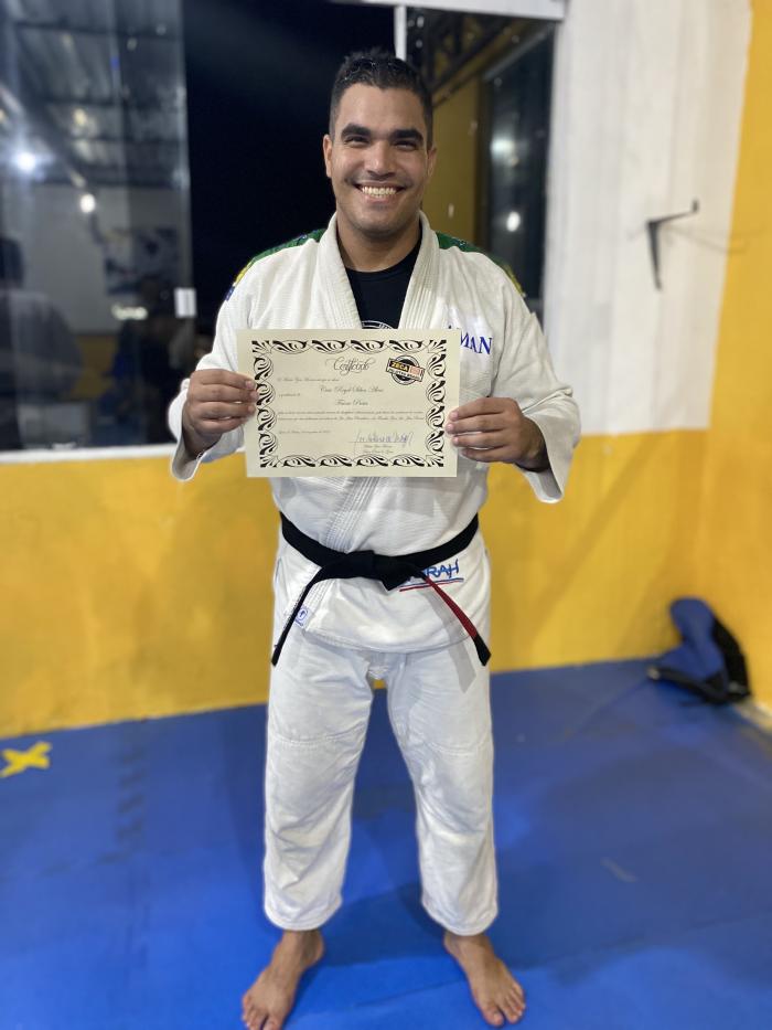Black belt · December 8, 2022 · Promoted by Mestre Zeca Moraes