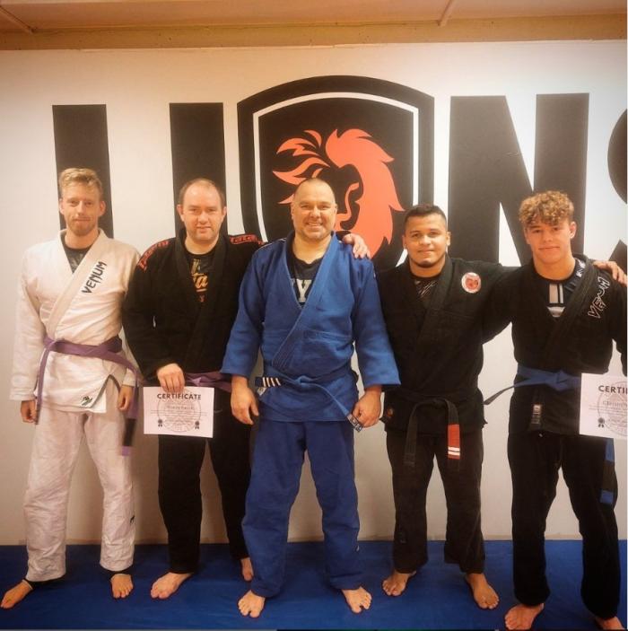 Purple belt · October 1, 2022 · Promoted by Marcos Almeida