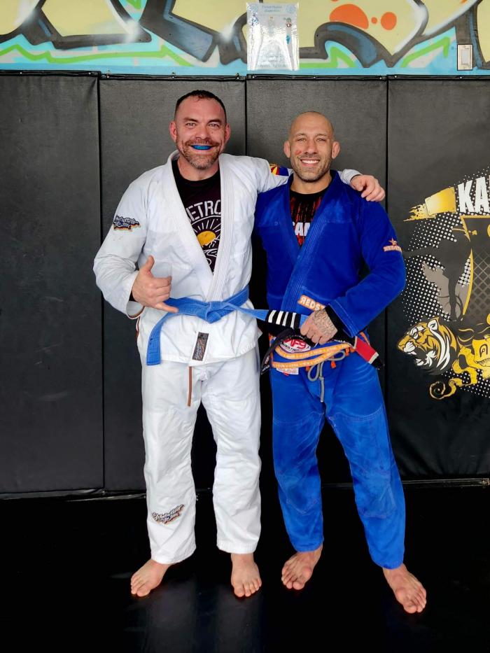 Blue belt · July 18, 2021 · Promoted by Kyle Sleeman
