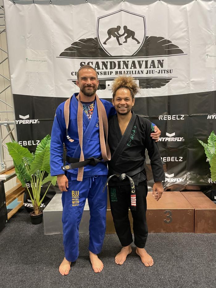 New belt with my coach