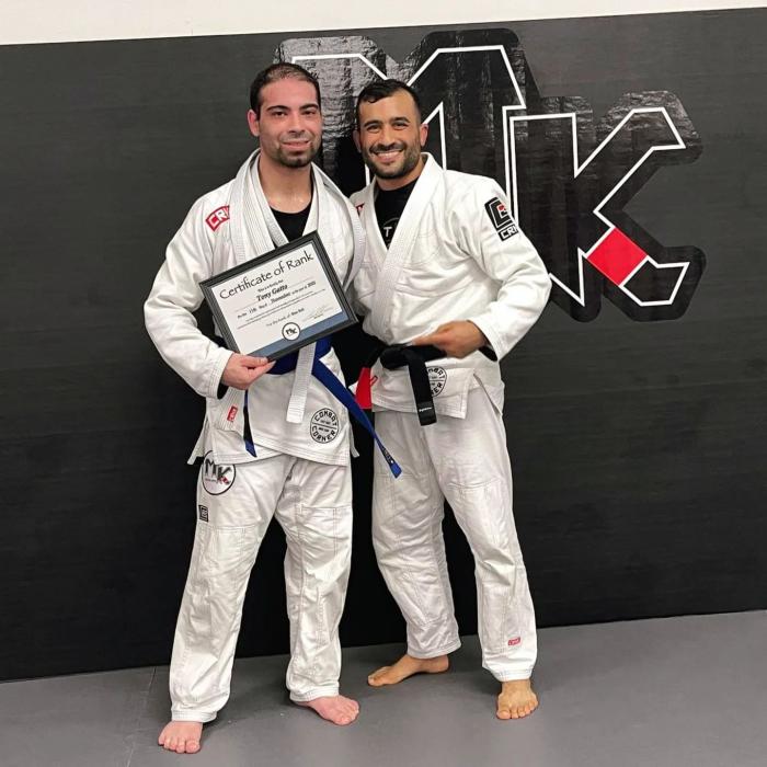 Blue belt · November 11, 2022 · Promoted by Michael Karam