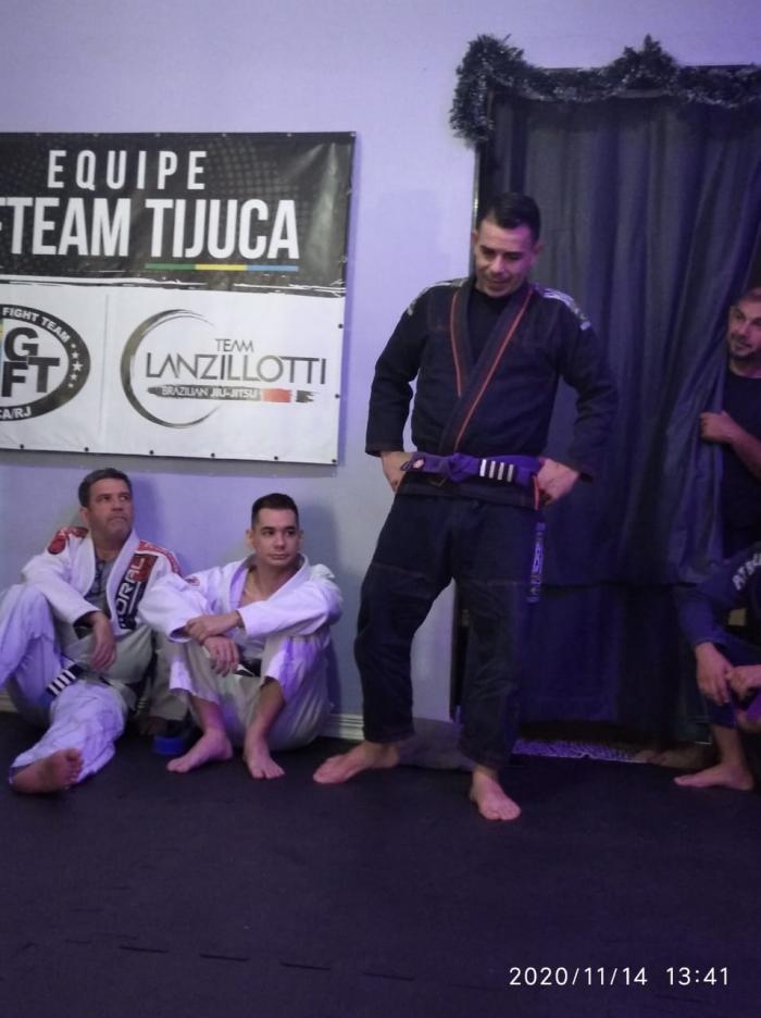 Purple belt · October 29, 2018 · Promoted by Wesley Reis