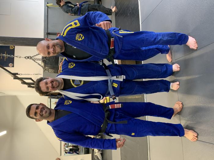 Blue belt · January 12, 2020 · Promoted by Jared George