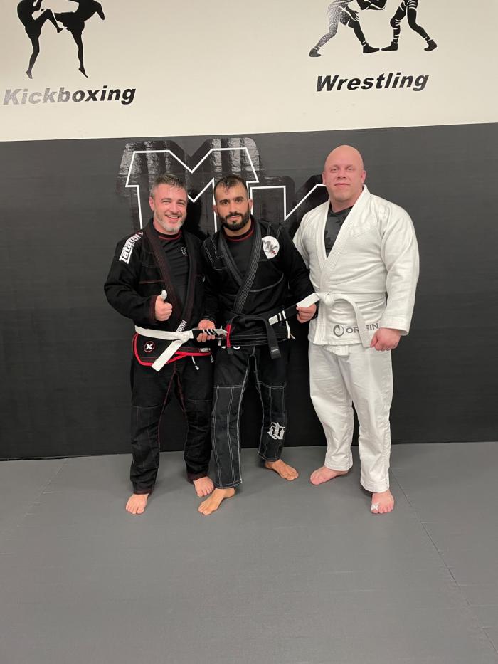 And this would be the last time I train in the gi 🤣